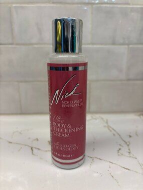 Nick Chavez Plumper N Thicker Ultra Body & Thickening Cream 4 oz SEE DESCRIPTION